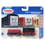 Thomas &amp; Friends Deluxe Metal Engine Diesel And Troublesome Truck image