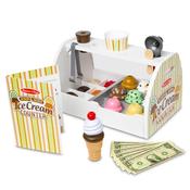 Melissa &amp; Doug Wooden Ice Cream Counter image