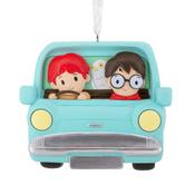 Hallmark Collectable Harry Potter™ Hanging Ornament - Harry &amp; Ron Flying Ford Design