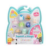 Squish-A-Longs By Original Squishmallows 8 Pack - Series 1, Style 1 - (8) 1” Mini-Squish With 2 Accessories, Ring, And Collector’s Guide - Collect, Trade, &amp; Play