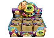 Neon And Glow In The Dark Squishy Dumpling Bao Buns With Dumpling Case Assortment