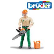 Bruder Forestry Worker With Accessories
