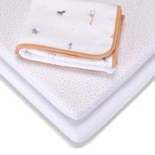 Baby Elegance Crib Bedding Safari Set - 45 X 90Cm - 4Pcs image