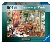 Ravensburger My Haven No.11, The Artist’s Shed 1000 Piece Jigsaw Puzzle image