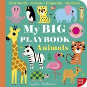 My Big Playbook: Animals Sensory Board Book image