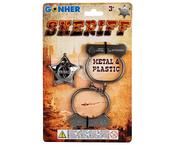 Cowboy Handcuffs And Sheriff Star