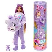 Barbie Cutie Reveal Care Bears Series Doll &amp; Accessories In Share Bear Plush Costume image