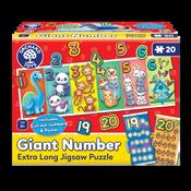 Orchard Toys Giant Number Jigsaw Puzzle image