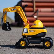 Falk Jcb Excavator With Opening Seat And Helmet Included
