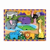 Melissa &amp; Doug Chunky Puzzle Assortment image