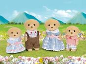 Sylvanian Famillies Yellow Labrador Family