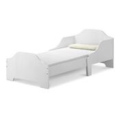 Nested Wooden Toddler Bed White image