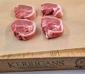 4 Centre Loin Spring Lamb Chops (Min 400g)