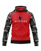 Clifford Hoodie - Red / Black image
