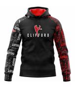 Clifford Hoodie - Black / Red