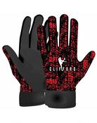 Clifford Gaelic Gloves - Red/Black