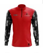 Clifford Blackout 1/4 Zip Red/Black image