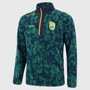 Imperium Sherpa Half Zip Fleece Top Marine / Bottle / Amber