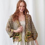 100 Stars Amulet Green Kimono