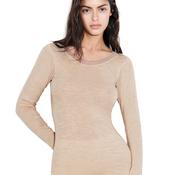 Juliana Long Sleeve Top - Nude image