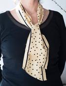 Helen Floating Dot Scarf - Sahara Sun image