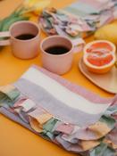DOVE FRILL NAPKIN | SET OF TWO
