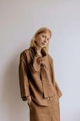 FREYA BLOUSE | CHOCOLATE