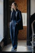 SUIT JACKET | NAVY &amp; BLACK BEETLED image