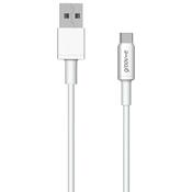 Groov-e USB-C to USB-A Charging Cable 1m White | GVMA001WE