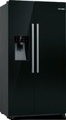 Bosch Series 6 American Side by Side Fridge Freezer - Black | KAD93ABEP