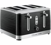 Russell Hobbs Inspire 4-Slice Toaster – Black | 24381 image