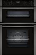 NEFF N50 Built-in Double Oven - Graphite-Grey | U1ACE2AG3B