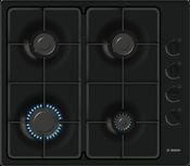 Bosch Series 2 60cm 4 Burner Gas Hob - Black | PBP6B6K60