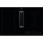 Electrolux 80 cm Combo-Hob Hood – Induction with Built-In Extractor | LCC83443 image