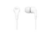 Philips In-Ear Wired Headphones - White | TAE1105WT/00