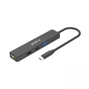 Groov-e 5-Port USB-C Hub with HDMI and 3 USB-A Ports Black | GVPC10BK
