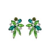 Amani Emerald Crystal Earrings