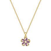 Amethyst Clover Pendant image