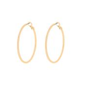 Classic Gold Hoops