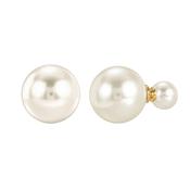 Double Pearl Earrings image