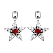 Emma Crystal &amp; Ruby Earrings image