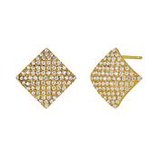 Freya Gold Tones Earrings image