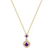 Juliette Amethyst Pendant image
