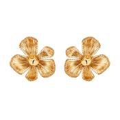Luxury Floral Gold Earrings image