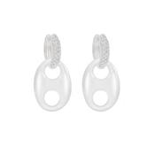 Mallory Silver Earrings