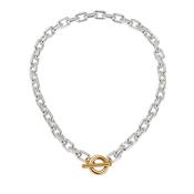 Mixed Tones Ring &amp; Toggle Necklace image