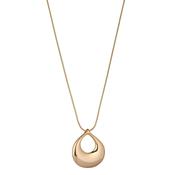 Gold Teardrop Pendant image