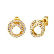 The Pink Box Crystal Rings Earrings image