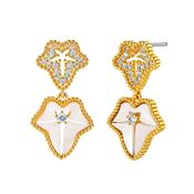 The Pink Box Hadley Mother of Pearl Earrings image