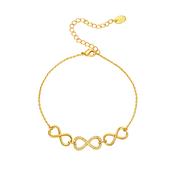 The Pink Box Infinity Chain Bracelet image